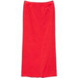 Gonna lunga con bottoni in rosso Blazé Milano - donna 