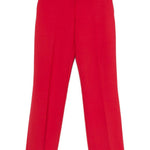 Pantaloni slim sartoriali in rosso Casablanca - donna 
