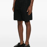 Shorts a pieghe con fibbia in nero Briglia 1949 - uomo 