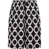 Shorts con coulisse in nero Laneus - uomo 