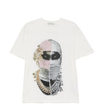 T-shirt con stampa floreale in bianco Ih nom uh nit - uomo 