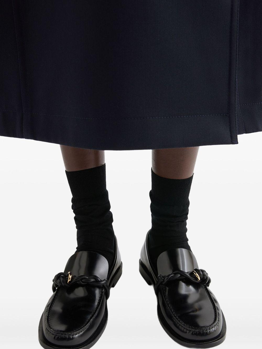 Mocassini tangle in nero Jil sander - donna 