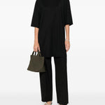 Abito stile T-shirt in nero Toteme - donna 