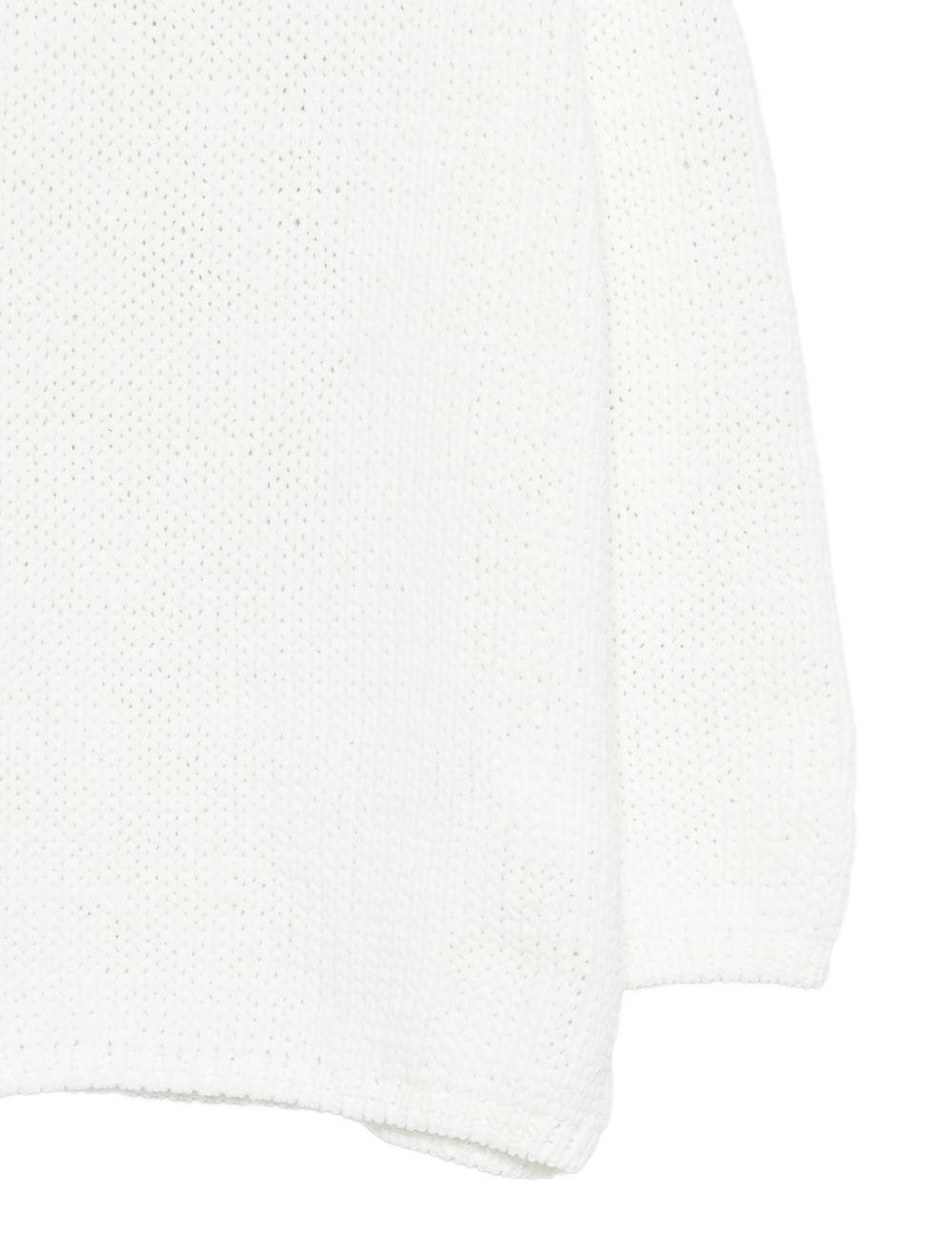 Maglia girocollo in bianco Comme Des Garçons - donna 