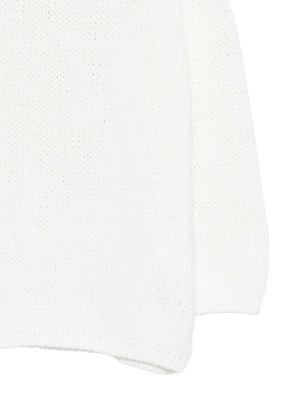 Maglia girocollo in bianco Comme Des Garçons - donna 