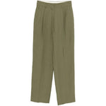 Pantalone a gamba dritta con pinces Mid-Day Sun in verde BLAZÉ MILANO - donna 