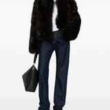 Giacca in shearling in marrone Toteme - donna 
