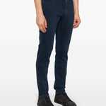 Jeans affusolati a vita bassa in blu Eleventy - uomo 