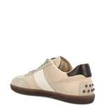 Sneakers basse in pelle in beige Tod's - uomo 