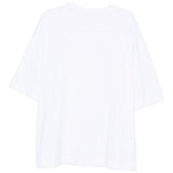 T-shirt a maniche corte hen in bianco Dries van noten - uomo 