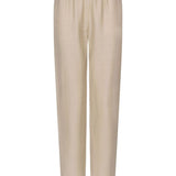 Pantaloni elasticizzati Scot in beige Loulou de saison - donna 