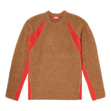 Maglione a coste in marrone Diesel - uomo 