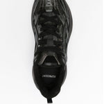 Sneakers storm runner con lacci in nero 