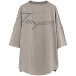 T-shirt a manica corta in grigio Jacquemus - uomo 