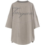 T-shirt a manica corta in grigio Jacquemus - uomo 
