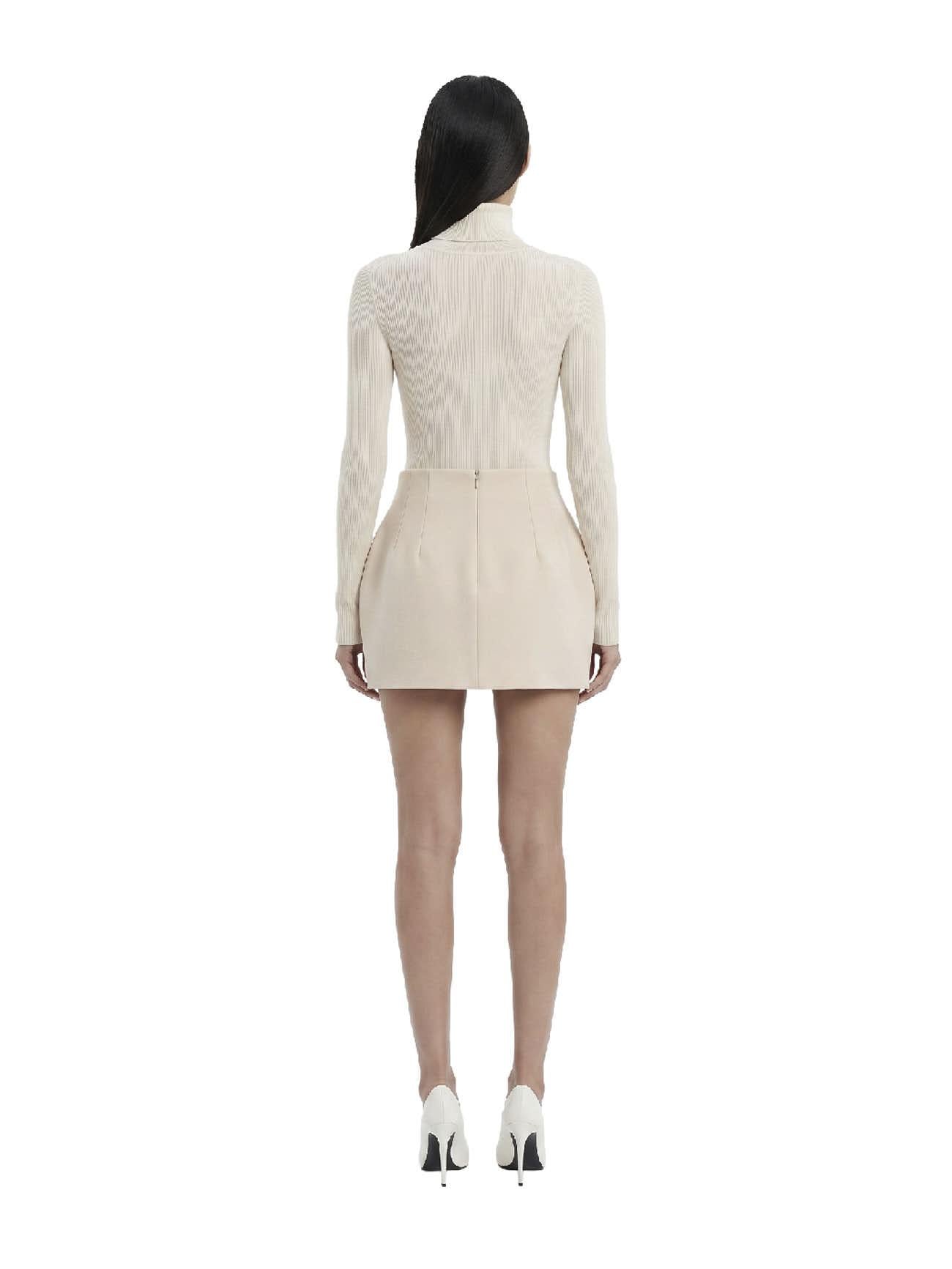 Minigonna new contour in bianco Wardrobe NYC - donna 