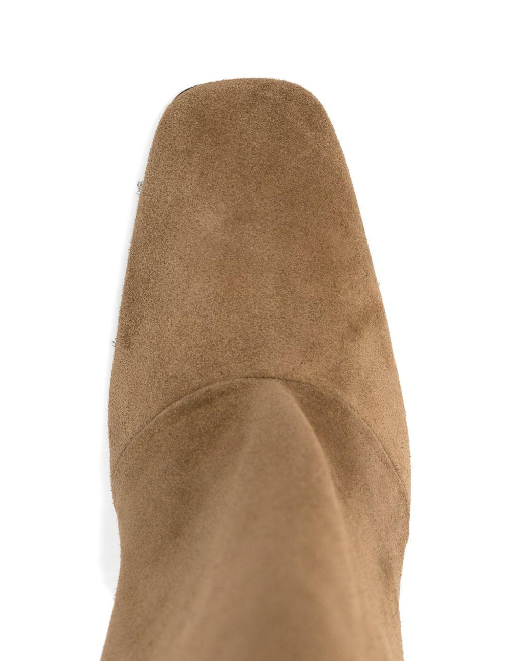 Stivali con punta quadrata in beige Coperni - donna 
