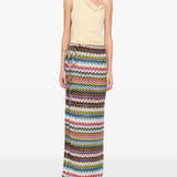 Gonna maxi motivo chevron multicolor Missoni - donna 