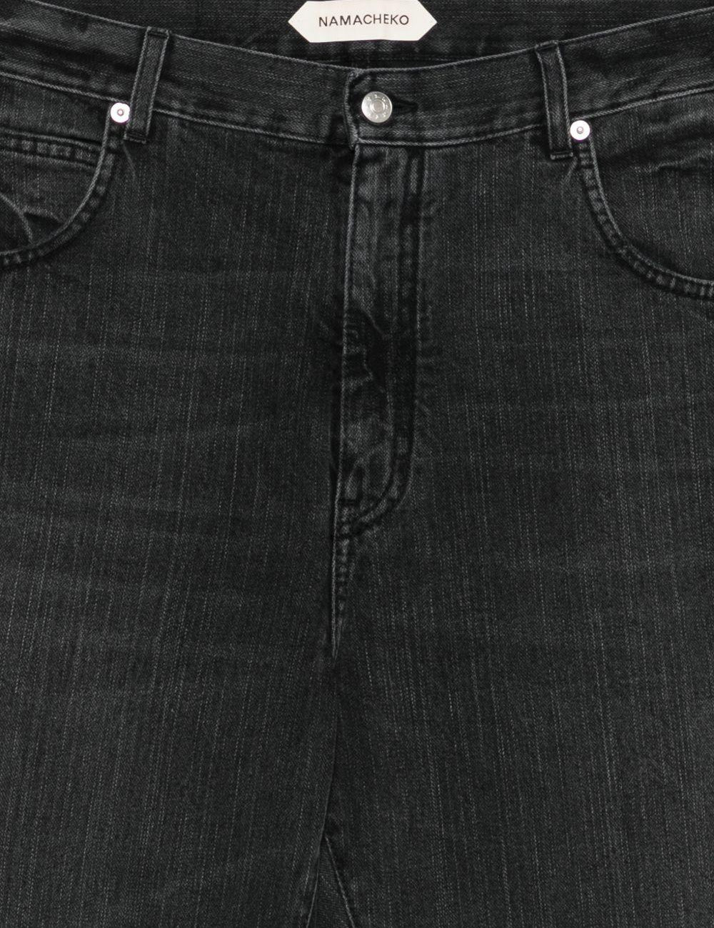 Jeans Warkworth in nero Namacheko - uomo 