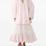 CAMICIA LA ROBE PAYSAN in rosa JACQUEMUS - DONNA 
