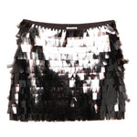 Minigonna Max con paillettes in nero Staud - donna 