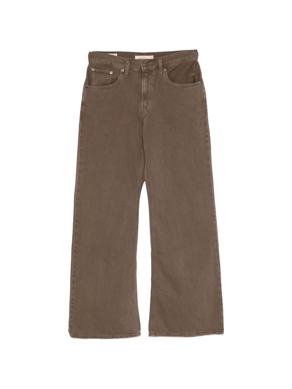Jeans dritti Loose Boot in marrone Levi's - donna 