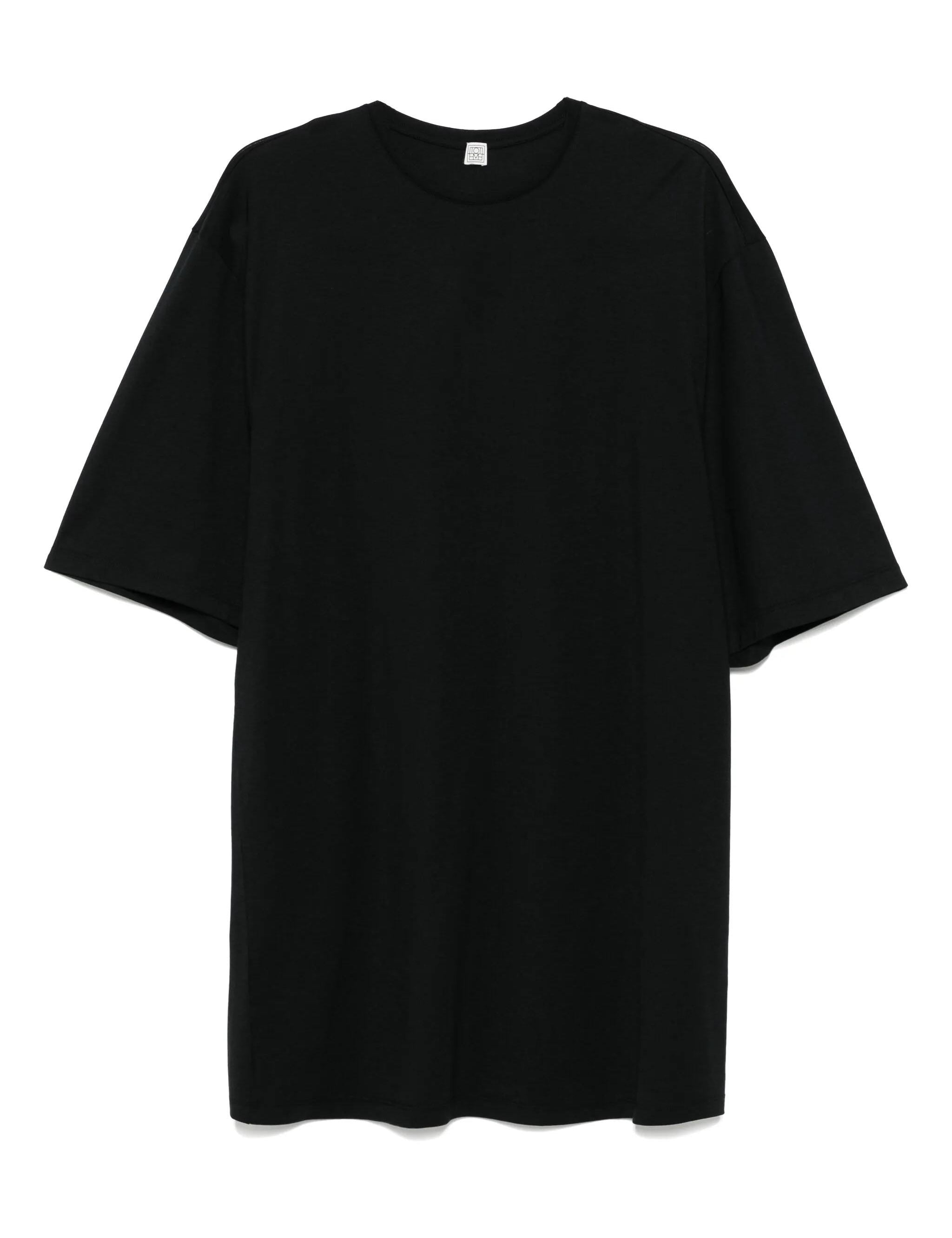 Abito stile T-shirt in nero Toteme - donna 