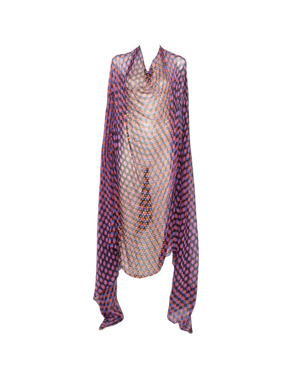 Abito midi a pois con cristalli ducy multicolore Dries van noten - donna 