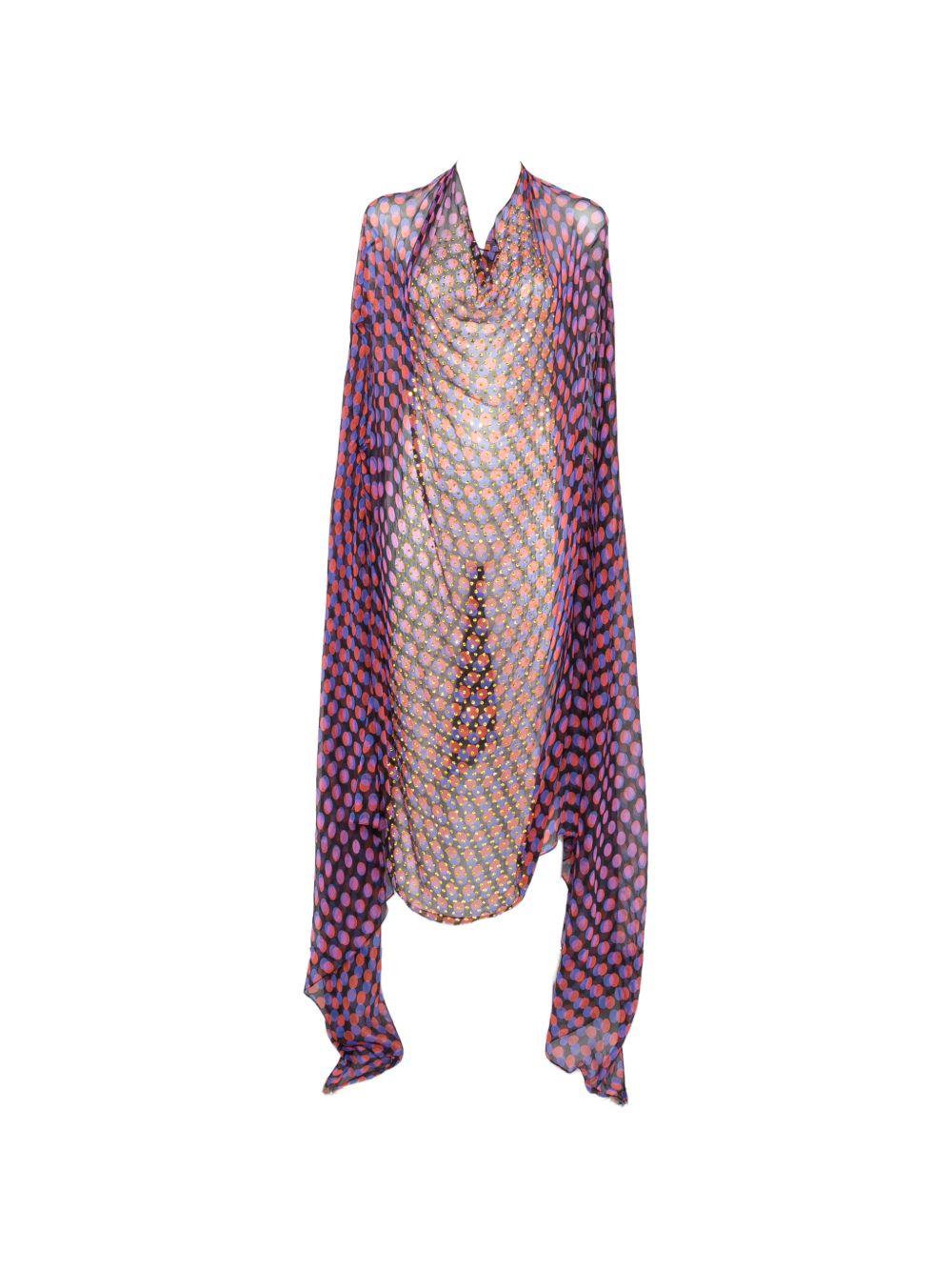 Abito midi a pois con cristalli ducy multicolore Dries van noten - donna 