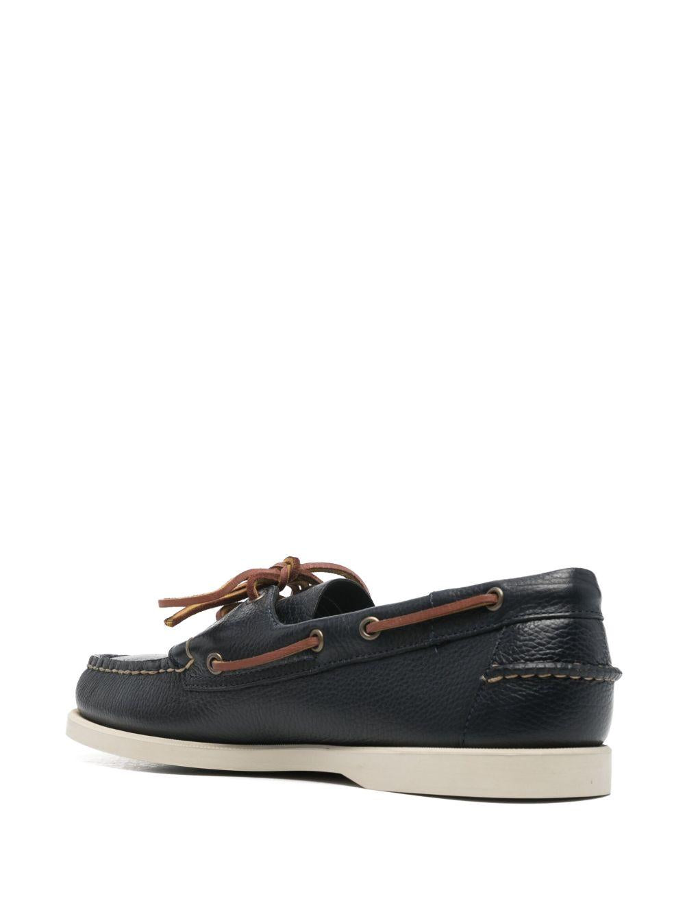 Mocassini Portland Martellato in blu Sebago - uomo 