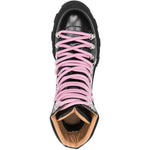 Stivaletti con suola chunky in nero Ganni - donna 