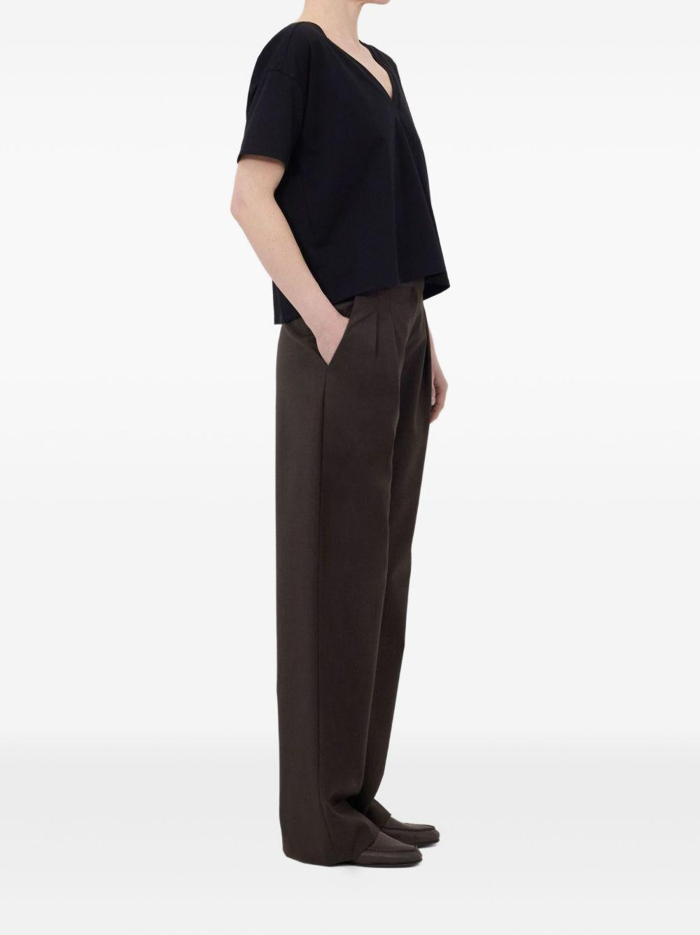 T-shirt FAAA in nero Loulou de saison - donna 