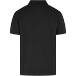 Polo con logo in nero Moncler - uomo 