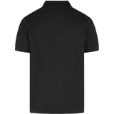 Polo con logo in nero Moncler - uomo 