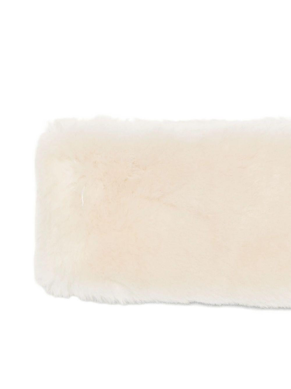 Fashia per capelli in shearling in beige Toteme - donna 