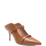 Mules Maureen 70 stiletto in pelle caramello 