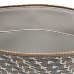Clutch con stampa multicolore 