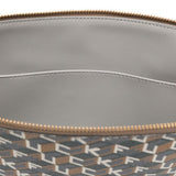 Clutch con stampa multicolore 