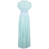 Abito lungo Nancie in blu 