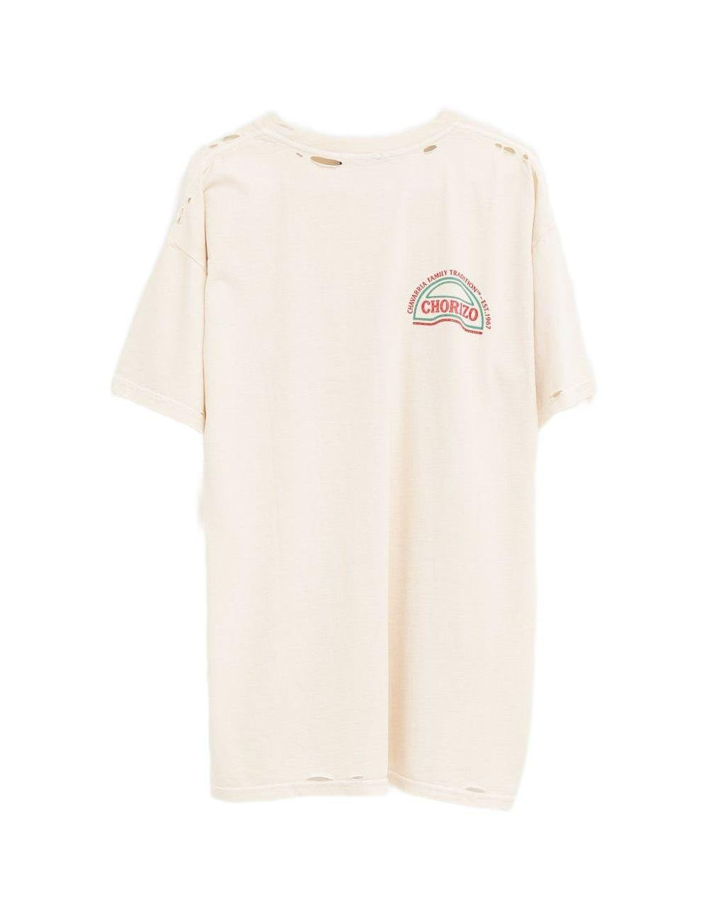 T-shirt con grafica in beige Willy chavarria - uomo 