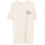 T-shirt con grafica in beige Willy chavarria - uomo 