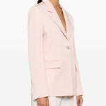 Blazer monopetto in rosa - donna 