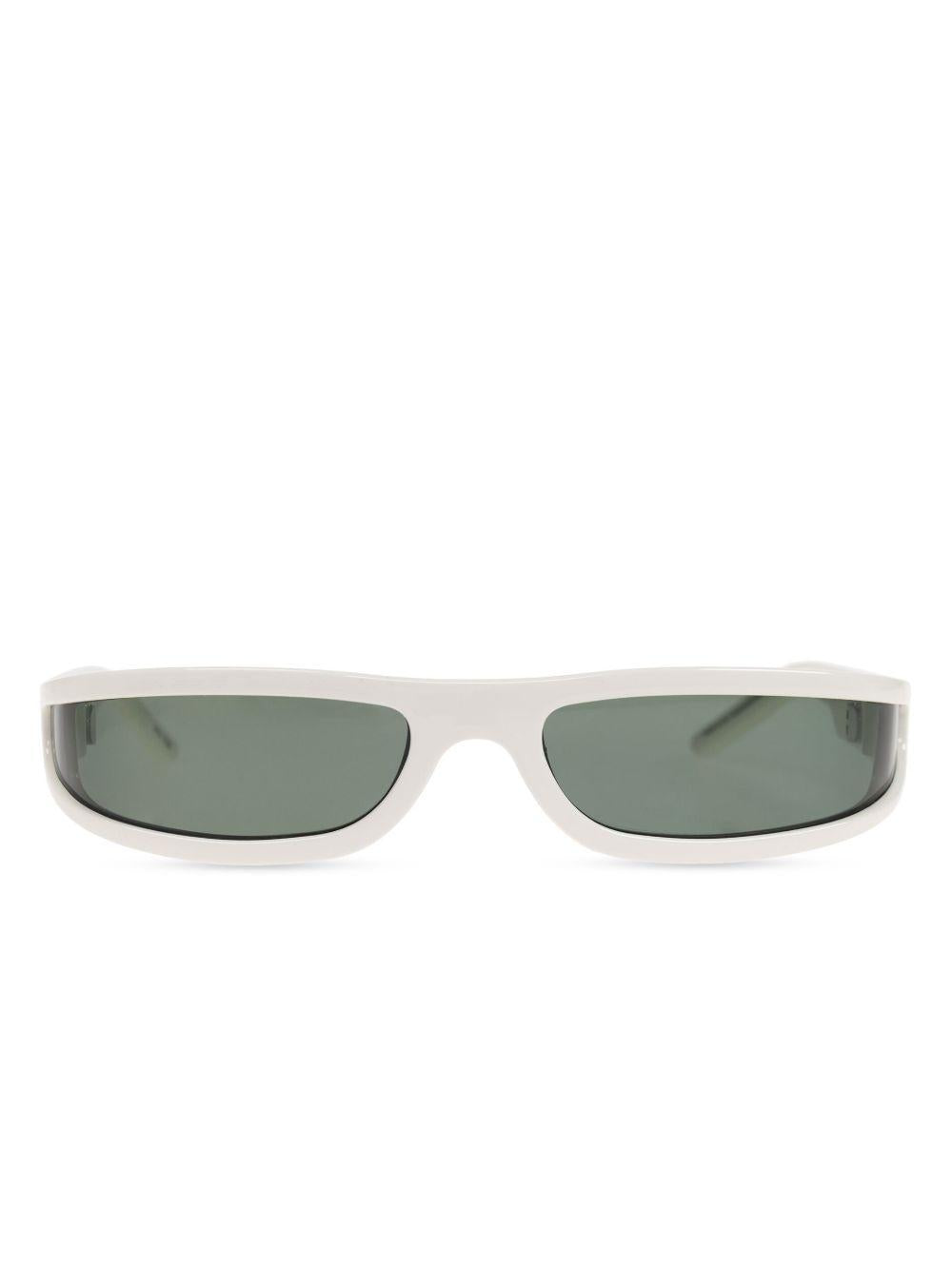 Occhiali da sole Fog in bianco Rick owens - unisex 