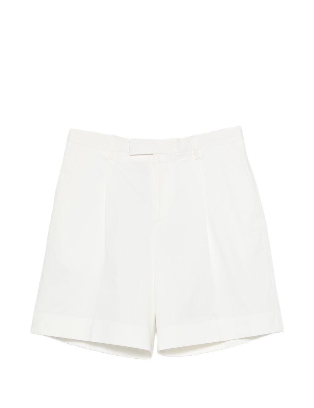 Shorts Aramis con pieghe in bianco Lardini - uomo 
