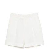 Shorts Aramis con pieghe in bianco Lardini - uomo 