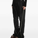 Pantaloni Bolan Banana con zip in nero Rick owens - uomo 