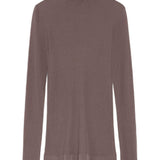 Top a coste a collo alto in grigio Lemaire - donna 