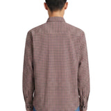 Camicia in cotone check multicolor 