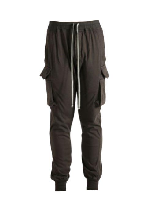 Cargo mastodon con coulisse in grigio Rick Owens DRKSHDW -  uomo 