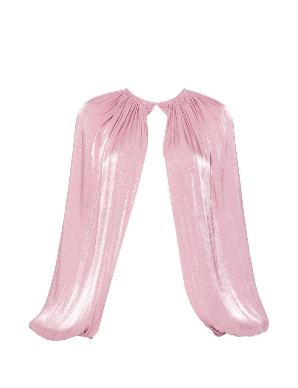 Bolero drappeggiato in rosa Costarellos - donna 